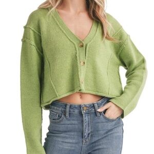 Lush cropped sweater